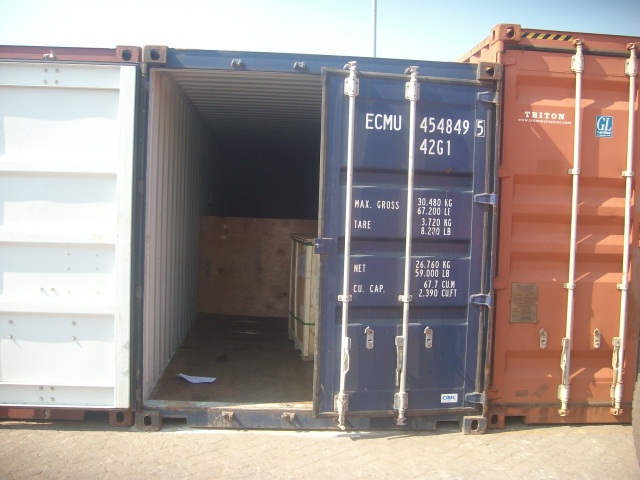 containers for pipe shipping